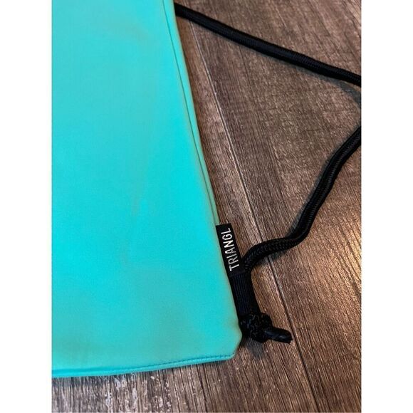 Triangl Bikini Drawstring Bag Teal - Picture 2 of 3